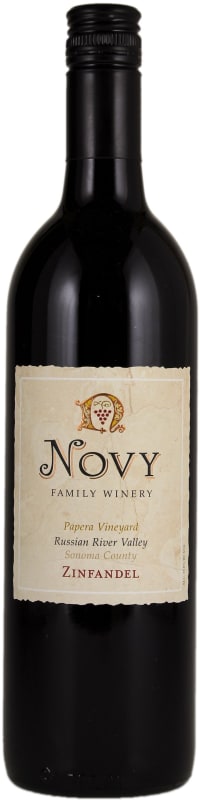 Novy Papera Vineyard Zinfandel 2014 Front Bottle Shot