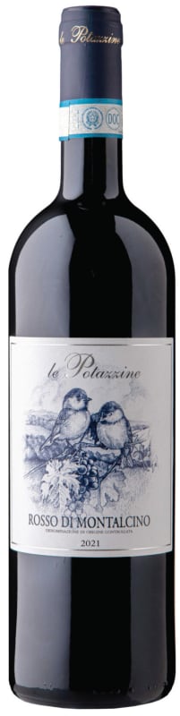 Le Potazzine Rosso di Montalcino 2021 Front Bottle Shot