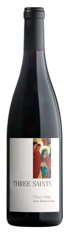 Three Saints Pinot Noir 2019 Front Bottle Shot
