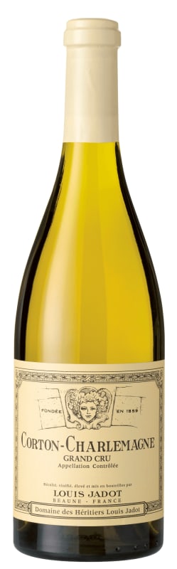 Louis Jadot Corton-Charlemagne Grand Cru Domaine des Heritiers (1.5 Liter Magnum) 2018 Front Bottle Shot