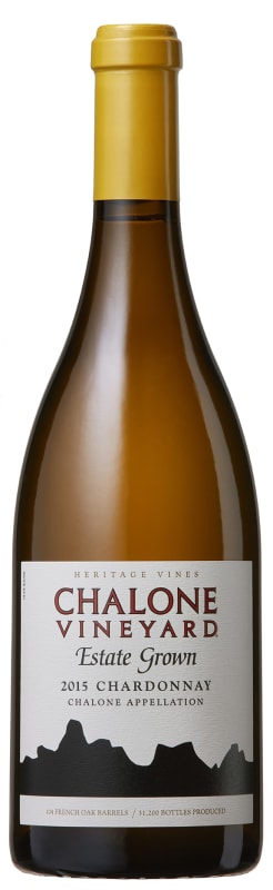 Chalone Estate Chardonnay 2015 Front Bottle Shot