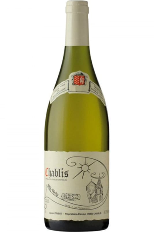 Laurent Tribut Chablis 2020 Front Bottle Shot