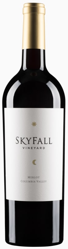 Skyfall Merlot 2014 Front Bottle Shot