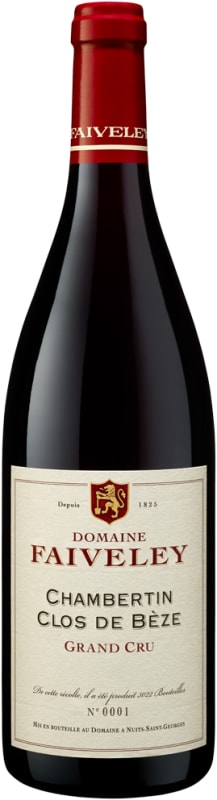 Faiveley Chambertin Clos de Beze Grand Cru 2020 Front Bottle Shot
