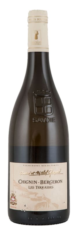 Andre & Michel Quenard Chignin-Bergeron Les Terrasses 2015 Front Bottle Shot