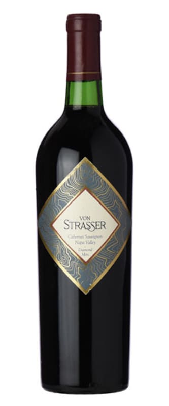Von Strasser Diamond Mountain Cabernet Sauvignon 1996 Front Bottle Shot