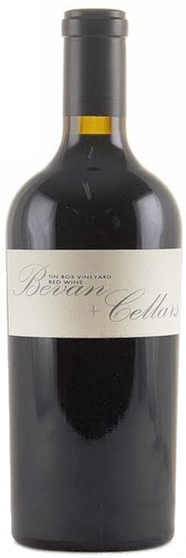 Bevan Cellars Tin Box Vineyard 2012 Front Bottle Shot
