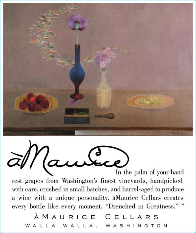 aMaurice Graves Artist Series 2012 Front Label