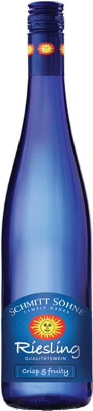 Schmitt Sohne Riesling QbA (1 Liter) 2017 Front Bottle Shot