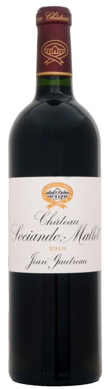 Chateau Sociando-Mallet 2010 Front Bottle Shot