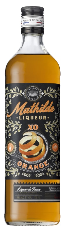 Mathilde Orange XO Liqueur Front Bottle Shot