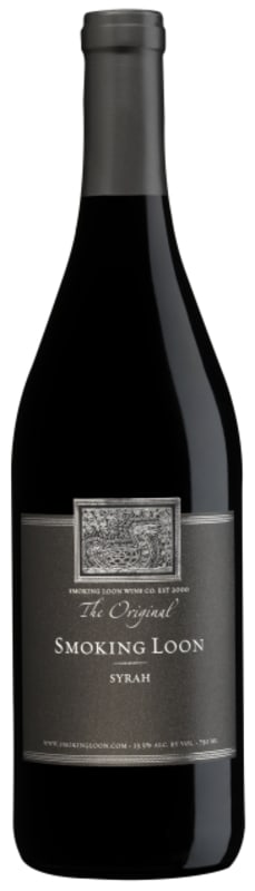 Smoking Loon Syrah 2015 Front Bottle Shot