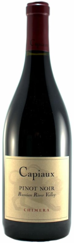 Capiaux Cellars Chimera Pinot Noir 2015 Front Bottle Shot