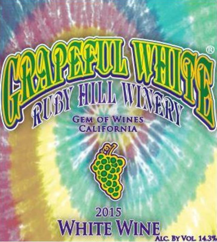 Ruby Hill Winery Grapeful White 2015 Front Label