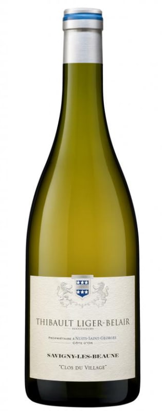 Domaine Thibault Liger-Belair Savigny-les-Beaune Clos du Village Blanc 2018 Front Bottle Shot