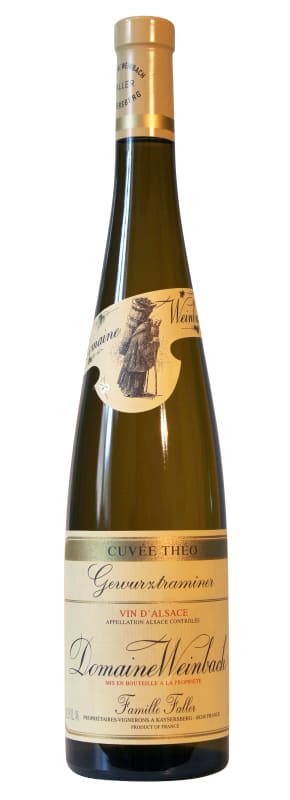 Domaine Weinbach Cuvee Theo Gewurztraminer 2018 Front Bottle Shot