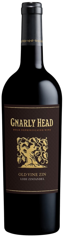 Gnarly Head Old Vine Zinfandel 2017 Front Bottle Shot
