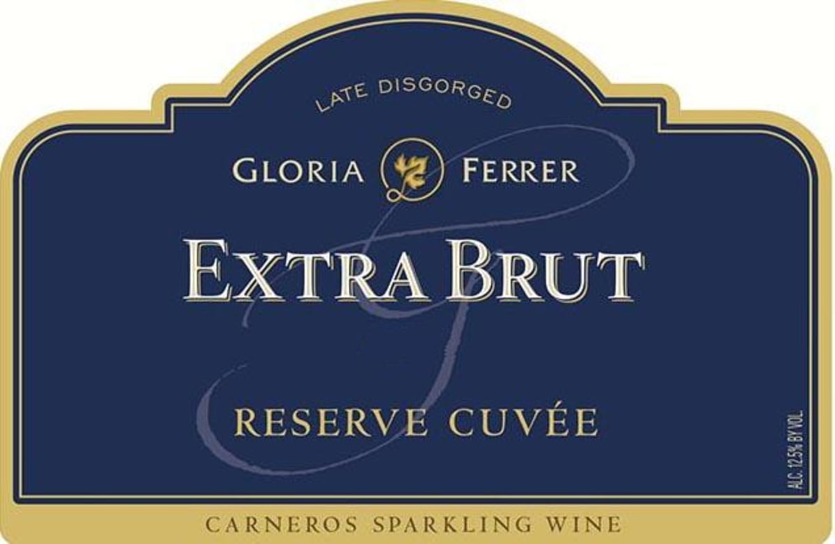 Gloria Ferrer Reserve Cuvee Extra Brut 2010 Front Label