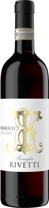 Famiglia Rivetti Barbaresco 2019 Front Bottle Shot