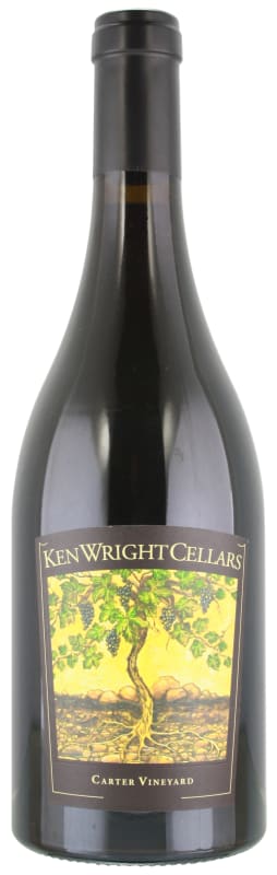 Ken Wright Cellars Carter Vineyard Pinot Noir 2016 Front Bottle Shot