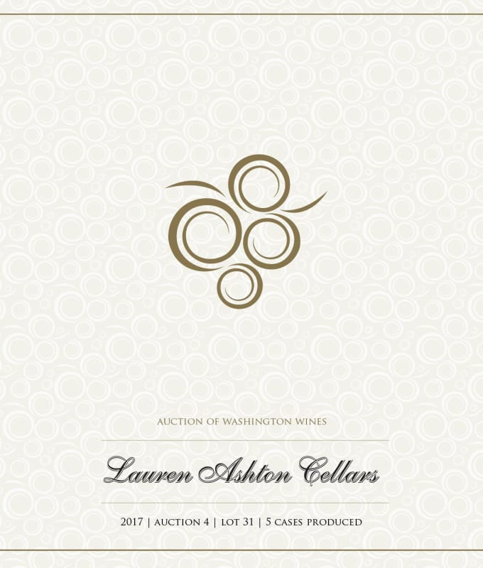 Lauren Ashton Cellars Cabernet Franc (Private Barrel Auction) 2017 Front Label