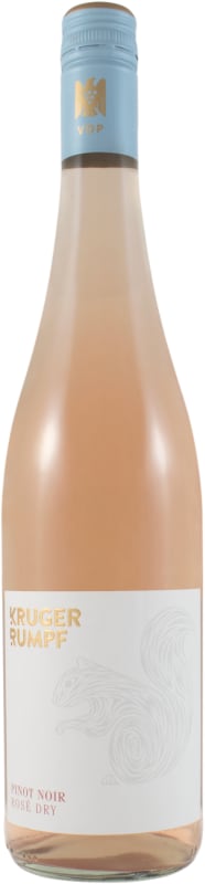 Kruger-Rumpf Nahe Dry Pinot Noir Rose 2021 Front Bottle Shot