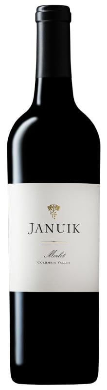 Januik Winery Merlot 2017 Front Bottle Shot