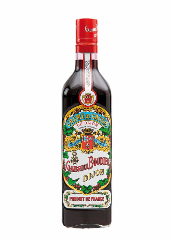 Gabriel Boudier Creme de Cassis Liqueur (700ML) Front Bottle Shot