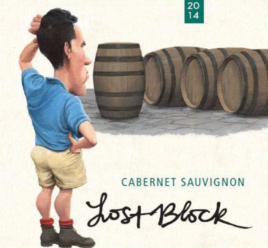 Tyrrell's Lost Block Cabernet Sauvignon 2014 Front Label