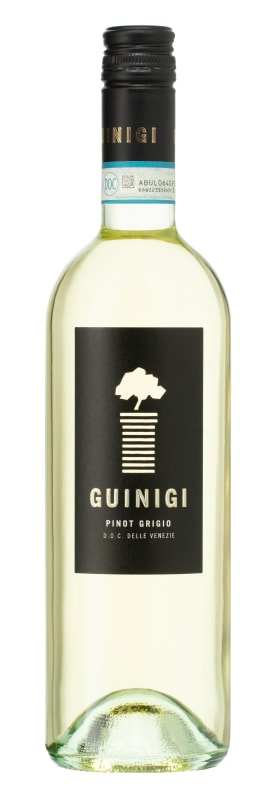 Guinigi Pinot Grigio 2019 Front Bottle Shot