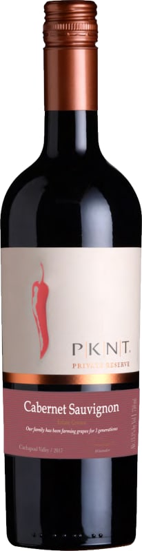 PKNT Reserve Cabernet Sauvignon 2018 Front Bottle Shot