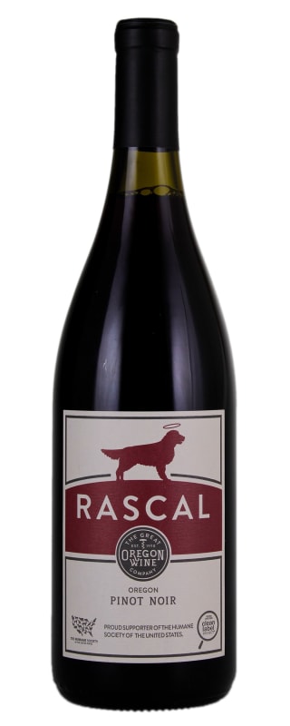 Great Oregon Wine Co. Rascal Pinot Noir 2020 Front Bottle Shot