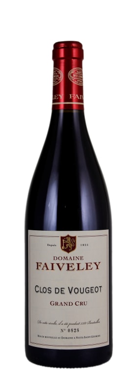 Faiveley Clos de Vougeot Grand Cru 2017 Front Bottle Shot