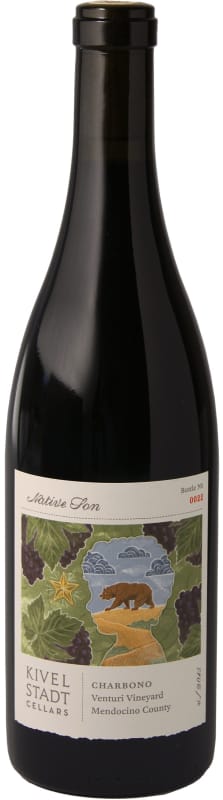 Kivelstadt Cellars Native Son Charbono 2017 Front Bottle Shot