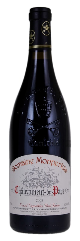 Domaine de Monpertuis Chateauneuf-du-Pape 2005 Front Bottle Shot