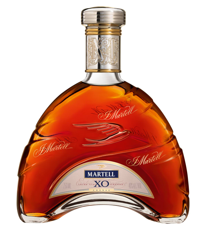 Martell XO Cognac Front Bottle Shot