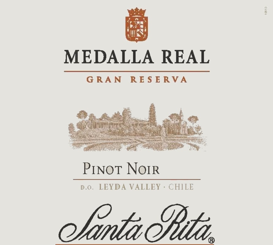Santa Rita Medalla Real Gran Reserva Pinot Noir 2013 Front Label
