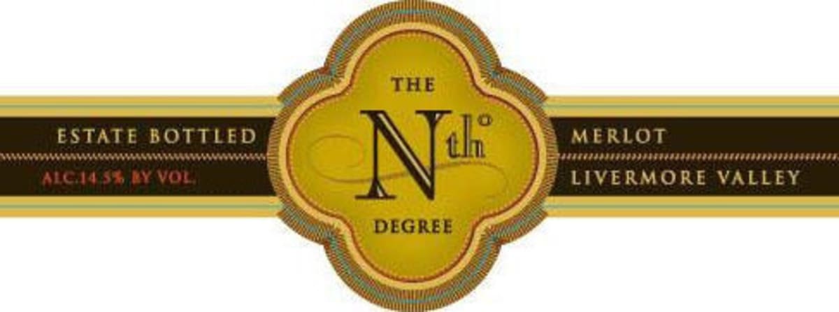 Wente Nth Degree Merlot 2012 Front Label