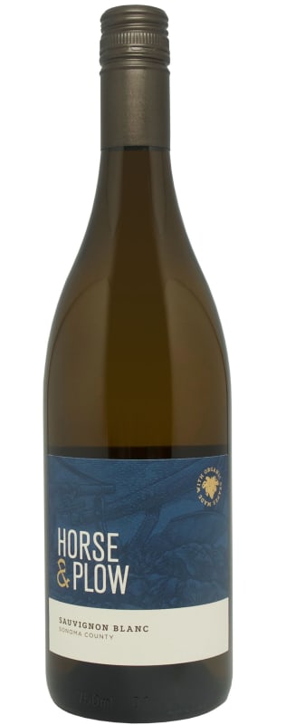 Horse & Plow Winery Sauvignon Blanc 2022 Front Bottle Shot