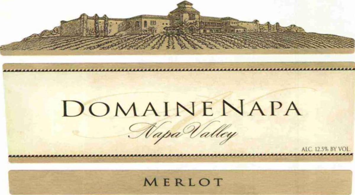 Domaine Napa Cellars Merlot 2012 Front Label