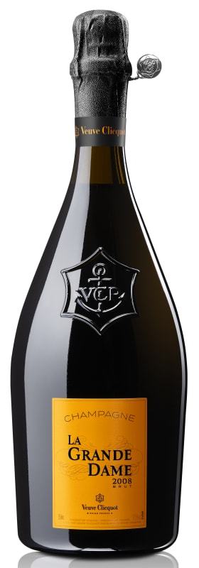 Veuve Clicquot La Grande Dame 2008 Front Bottle Shot