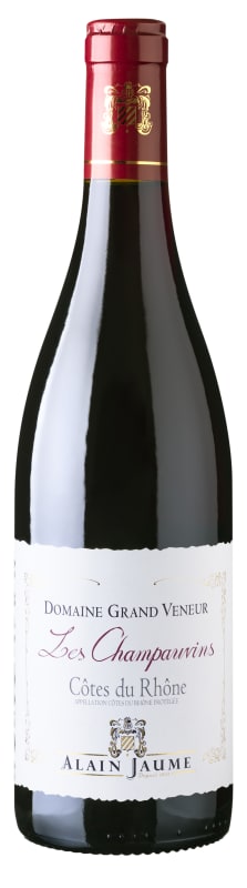 Domaine Grand Veneur Cotes du Rhone Les Champauvins 2018 Front Bottle Shot