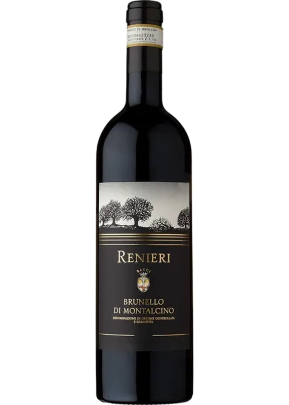 Renieri Brunello di Montalcino 2019 Front Bottle Shot