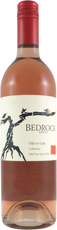Bedrock Wine Company Ode to Lulu Old Vine Rose 2025 Front Bottle Shot
