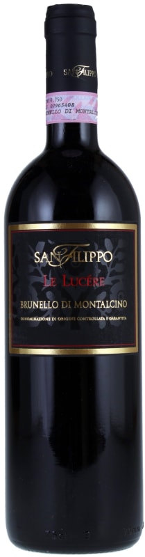 San Filippo Brunello di Montalcino Le Lucere 2004 Front Bottle Shot