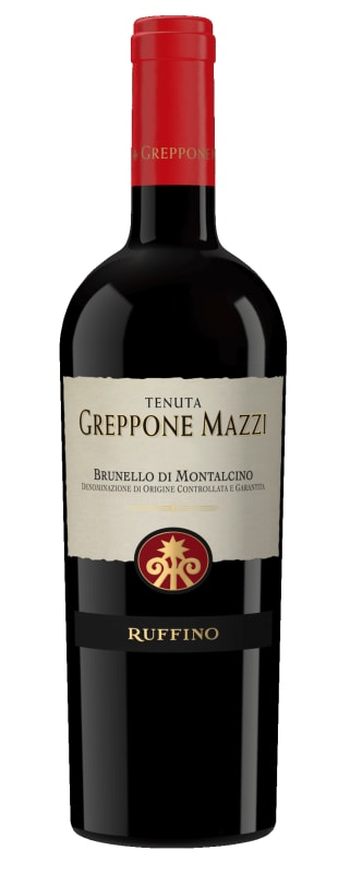 Ruffino Greppone Mazzi Brunello di Montalcino 2011 Front Bottle Shot