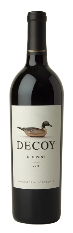 Decoy Red 2018 Front Bottle Shot