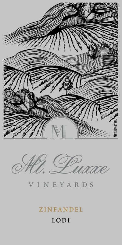 Mt. Luxxe Vineyards Zinfandel 2016 Front Label