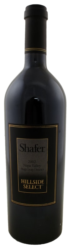 Shafer Hillside Select Cabernet Sauvignon (3 Liter Bottle) 2002 Front Bottle Shot