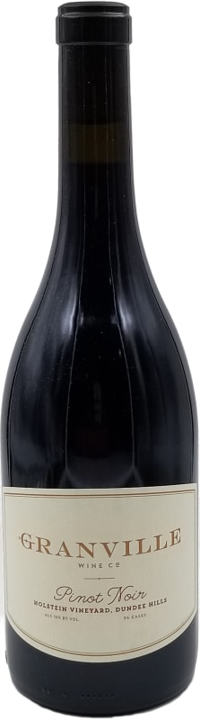 Granville Holstein Vineyard Pinot Noir 2017 Front Bottle Shot